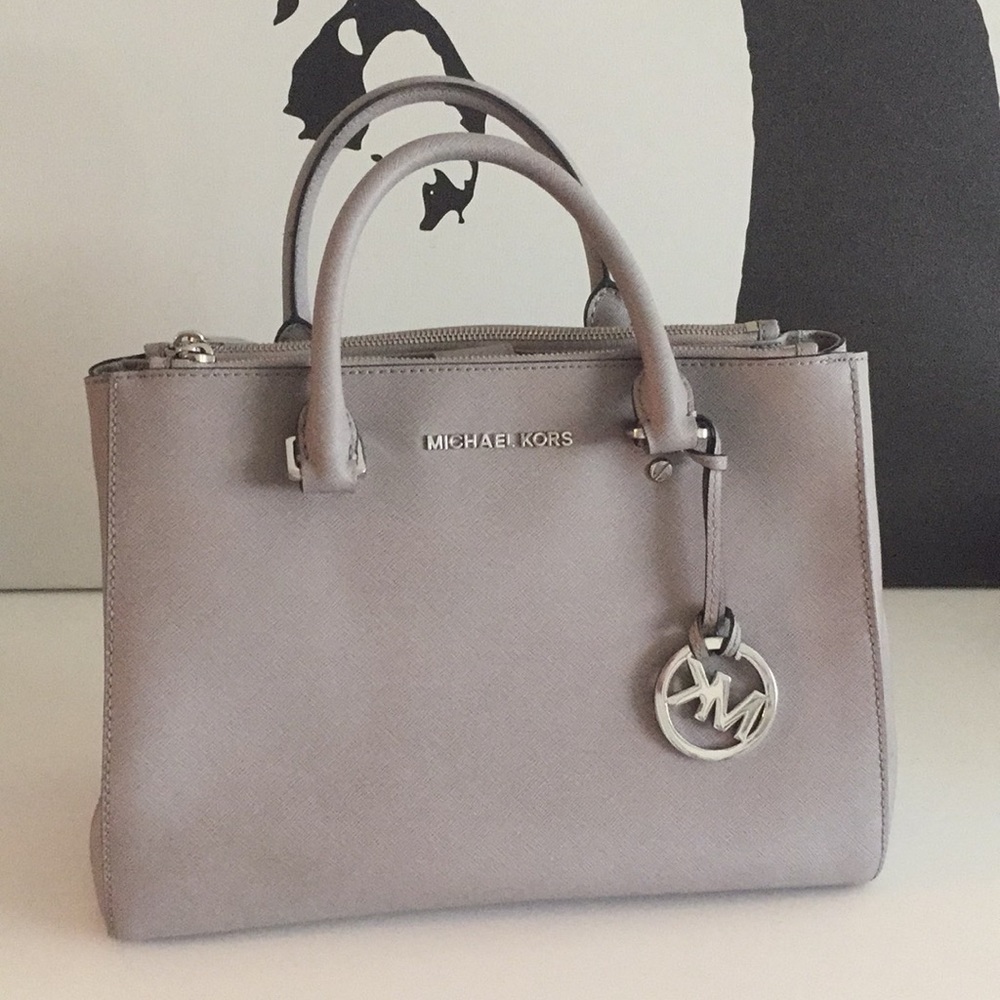 Michael Kors Grey Handbag